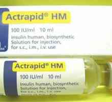 Инсулин "Actrapid": описание на препарата и състава