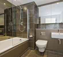 Интериор на бани в комбинация с тоалетна: съвети за подреждане и декорация