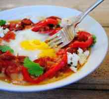 Бъркани яйца с домати и наденица - вкусна и питателна закуска