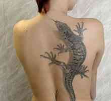 Lizard татуировка. стойност