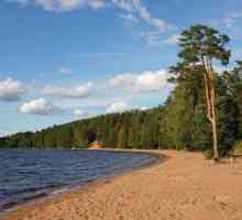 Как да стигнете до него: езерото Красивица. Картата на района на Ленинград подробности