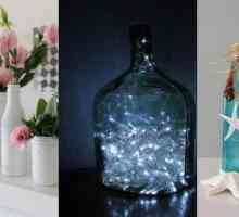 Как да направите ваза от стъклена бутилка? Ваза със собствените си ръце