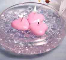 Как да направите плаващи свещи със собствените си ръце