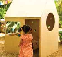 Как можете да направите детски къщи с ръцете си направени от дърво?
