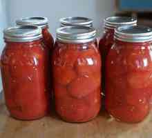 Как може да се запази домати с доматено пюре за зимата?
