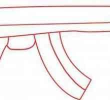 Как да нарисувате AK-47 в молив? Нека разгледаме всички етапи