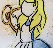 Как да нарисуваме Алиса в страната на чудесата с децата