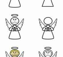 Как да нарисувате ангел: малки трикове, за да опростите рисуването