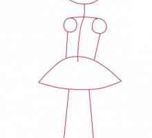 Как да нарисуваме момиче в аниме рокля