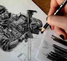Как да нарисувате войник в молив? Стъпка по стъпка ще разгледаме няколко начина