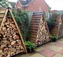 Как да се изгради подслон за дърва за огрев?
