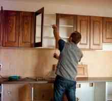Как да се мотае на стената кухня шкафове? Видове крепежни елементи