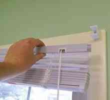 Как да окачите щорите на пластмасов прозорец? Стъпка по стъпка