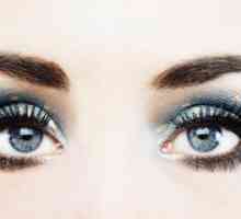 Как да използвате сини сенки за сини очи