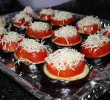 Как да готвя патладжани в фурна с домати и сирене
