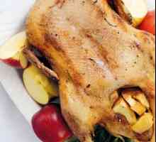 Как да готвя вкусна патица с ябълки за празнична трапеза?
