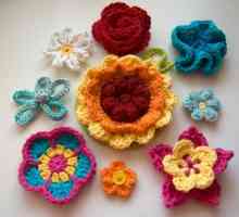 Как да направите цвете плетено? Схемата