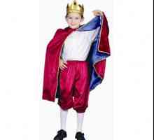 Как да направите кралски костюм за момче със собствените си ръце