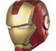Как да направите маска от хартията на Iron Man: подробно описание