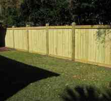 Как да направите ограда на дървена ограда със собствените си ръце? снимка