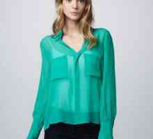 Как да шиете блуза от шифон, модел на блуза със собствените си ръце