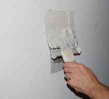 Как да замазвате стените със собствените си ръце. Как да шпакловъчен тапет гипсокартон