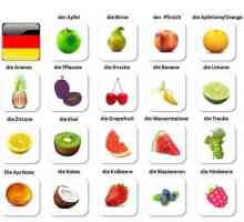 Как се казва "плодове" на немски език