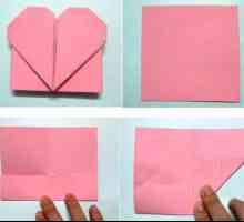 Как да сгънете оригами "Сърце": инструкции стъпка по стъпка