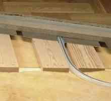 Как да инсталирате топъл под в дървена къща