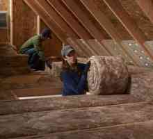 Как да изолирате тавана за зимно пребиваване: избор на материали и технологии