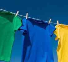 Как да възстановите цвета на дрехите у дома?