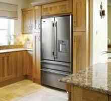 Как да се изгради хладилник в интериора? Панти за вграден хладилник