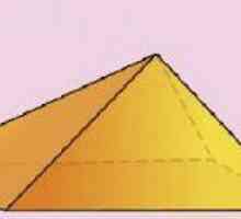 Как да се изчисли площта на пирамидата: основата, страничната и пълната?
