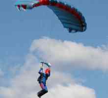Каква трябва да бъде височината на първия скок с парашут без инструктор?