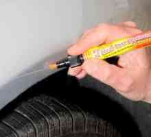 Молив за премахване на драскотини от автомобила - характеристики и описание