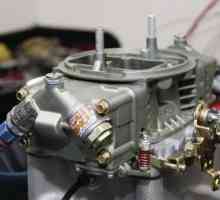 Карбуров двигател: оборудване и характеристики
