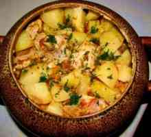 Картофи в саксии във фурната: рецепта