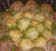 Картофи с котлети (във фурната) - ароматно и задоволяващо ястие