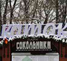 Ски-пързалка в парка `Sokolniki`: графика, пътуване, цени и ревюта