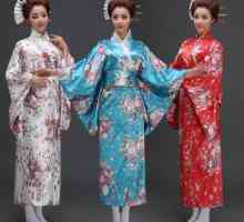 Японско кимоно със собствените си ръце: модел, описание на работата