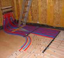 Колектор за подово отопление: връзка