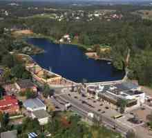 Езерото Koltushskoe е отлично място за почивка и риболов (регион Ленинград)