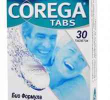 "Korega" - таблетка за почистване на зъбни протези