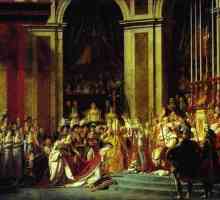"Коронацията на Наполеон": анализ на картината на Давид