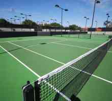 Тенис корт: опции. Изграждане на тенис кортове