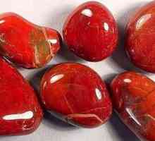 Красиви камъни: ясен червен, зелен, бял и дори черен