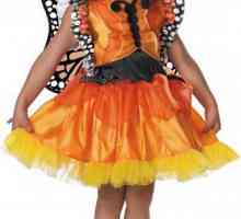 Красива костюм "Butterfly" за детето