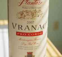 Червено сухо вино "Vranac": описание, производител