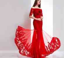 Червена сватбена рокля: описание, снимка на оригиналните варианти