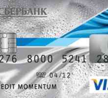Кредитна карта на спестовната банка `Momentum`. Кредитни карти на Сбербанк - общи…